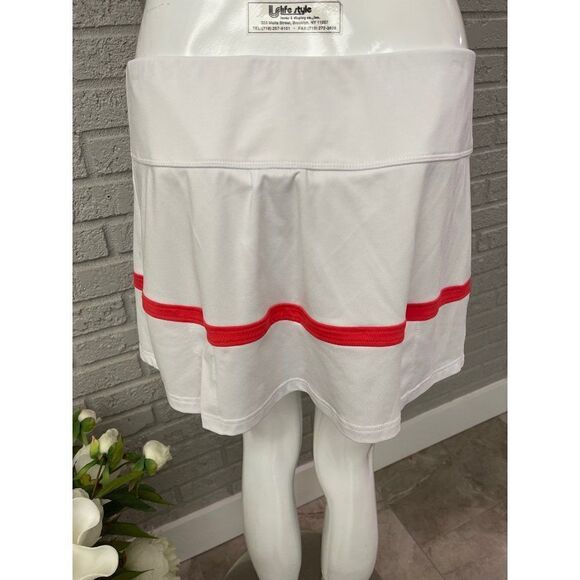 Bolle High Performance White Tennis Golf Skort Size L - Picture 4 of 8